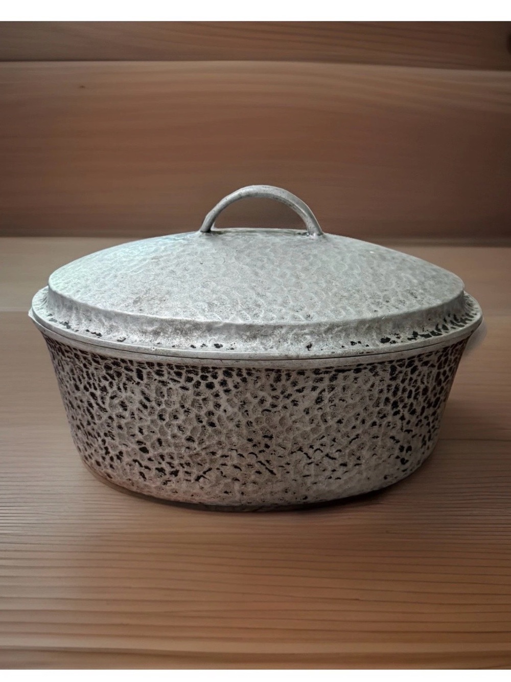 Vintage Pebbled Wager Ware Roaster